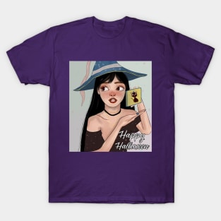 Halloween Cute Witch T-Shirt